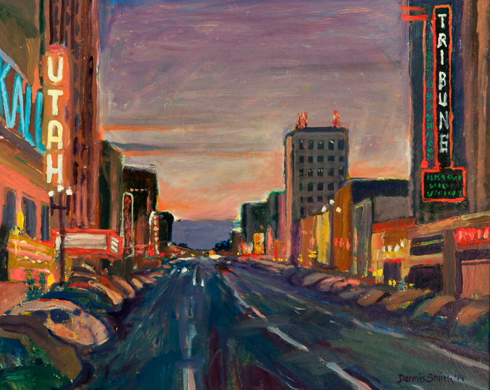 Main Street at Dusk II